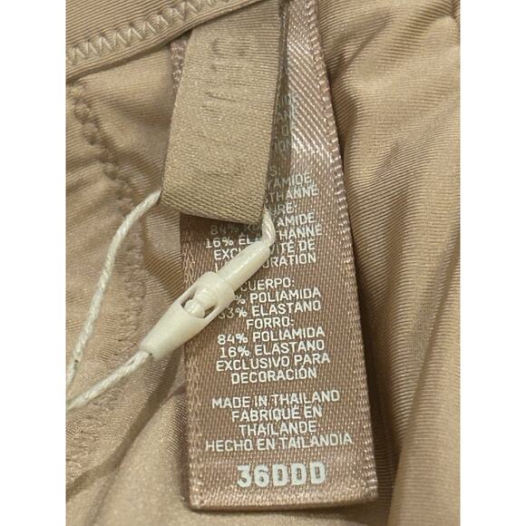 NWT Skims No Show Unlined Demi Bra in Clay size 36DDD - Picture 5 of 5